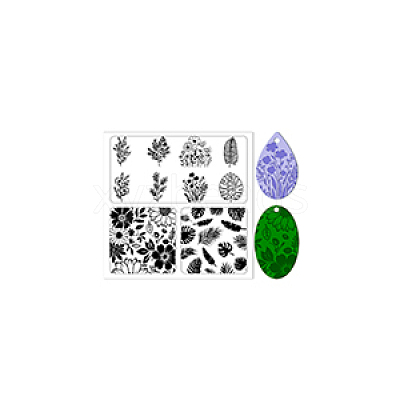 Silicone Clay Texture Mat AJEW-WH0447-040-1
