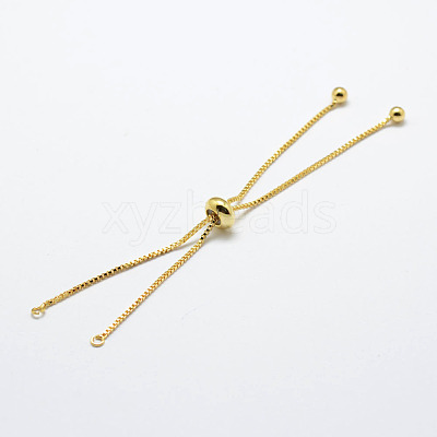 Rack Plating Brass Chain Bracelet Making KK-A142-018-1