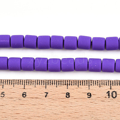 Handmade Polymer Clay Bead Strands CLAY-ZX006-01G-1