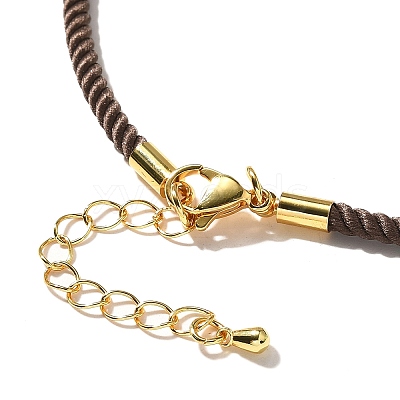 Nylon Milan Cord Necklace Making MAK-M028-01G-10-1
