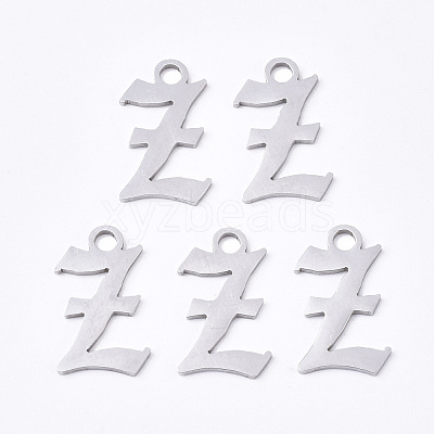 Tarnish Resistant 201 Stainless Steel Pendants STAS-N091-40Z-1