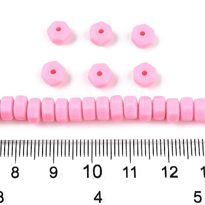Handmade Polymer Clay Beads Strand CLAY-T021-01F-1