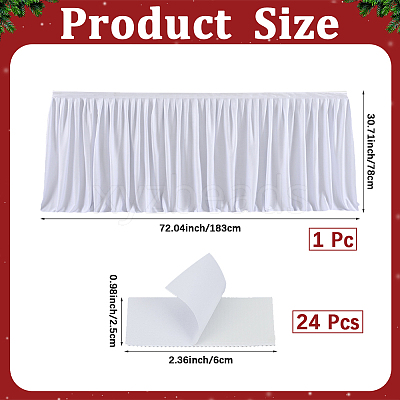 Polyester Tablecloth AJEW-WH20096-32A-1