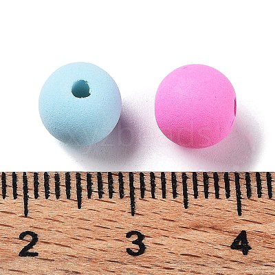 Opaque Acrylic Beads OACR-Z013-40A-1