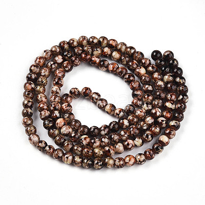 Baking Paint Glass Beads X1-DGLA-N003-6mm-B06-1