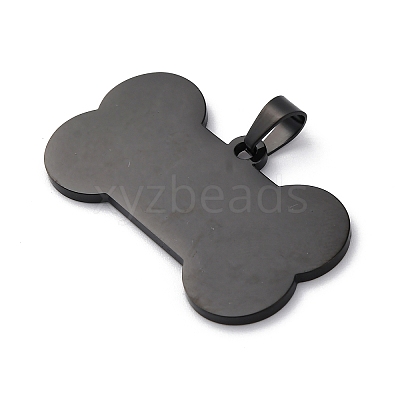 Ion Plating(IP) 304 Stainless Steel Pendants STAS-I140-07B-B-1