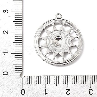 304 Stainless Steel Pendants LS-STAS-H482-01P-1