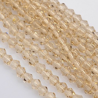 Bicone Glass Beads Strands EGLA-P016-4mm-12-1