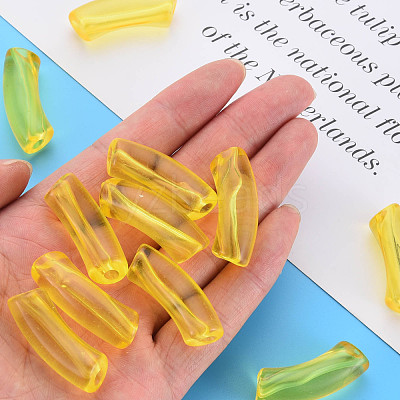 Transparent Acrylic Beads MACR-S372-001C-007-1