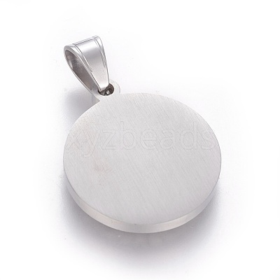 304 Stainless Steel Enamel Pendants STAS-E439-90H-P-1
