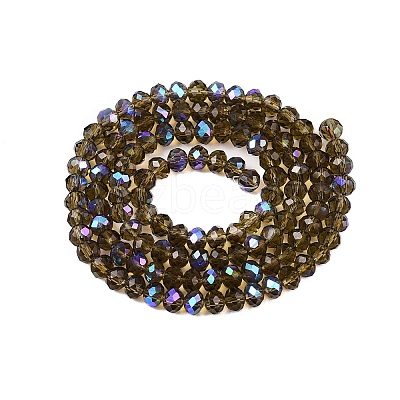 Electroplate Glass Beads Strands EGLA-A034-T4mm-L06-1