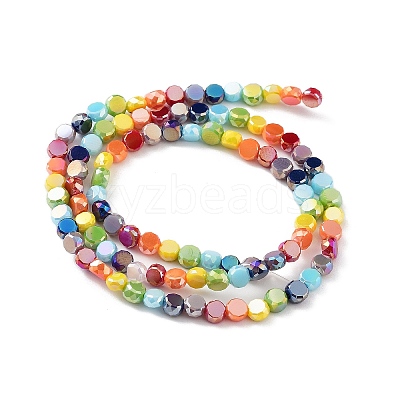 Electroplate Glass Beads X-EGLA-P056-01B-1