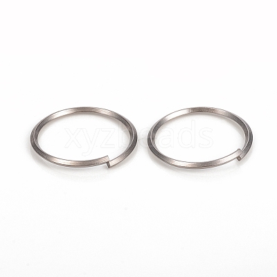 Non-Tarnish 304 Stainless Steel Open Jump Rings STAS-I150-07A-P-1