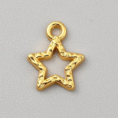 Alloy Open Back Bezel Pendants FIND-WH0152-473C-G-1