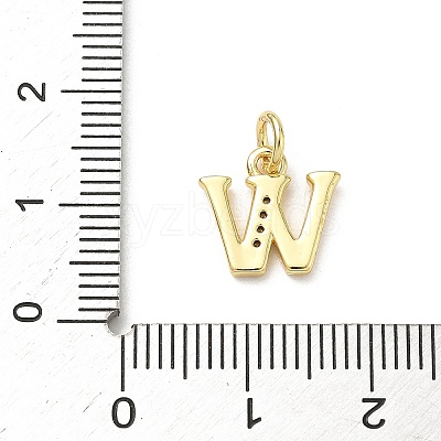 Brass Micro Pave Cubic Zirconia Charms KK-I382-03G-W-1