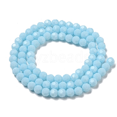 Opaque Glass Beads Stands X-EGLA-A035-P6mm-D10-1