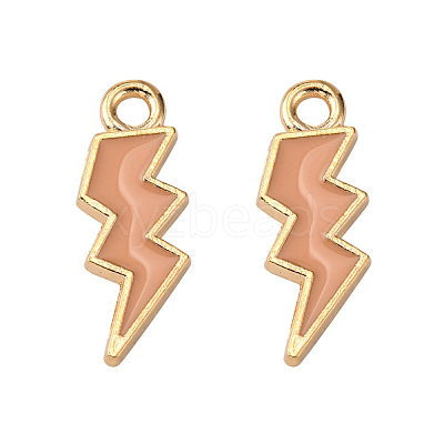 Alloy Enamel Pendants ENAM-N054-025O-1