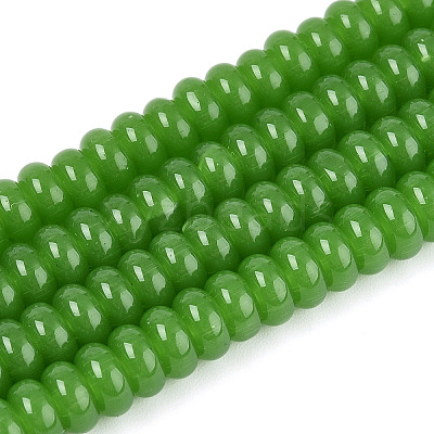 Imitation Jade Glass Beads GLAA-ZX008-6mm-17G-1
