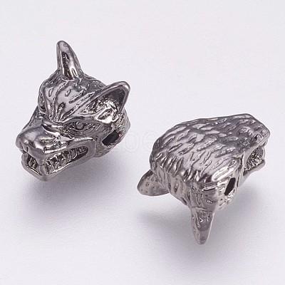 Tibetan Style Alloy Beads PALLOY-K234-05B-1