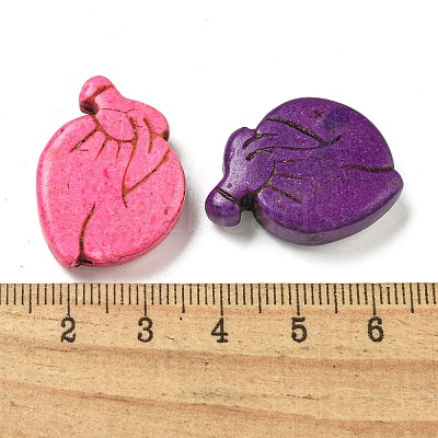 Synthetic Turquoise Beads Strands G-C151-04-1