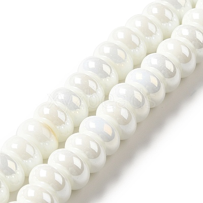 Opaque Glass Beads Strands LAMP-G156-20L-1