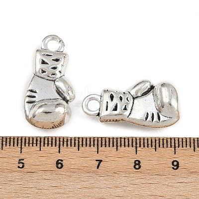 Tibetan Style Alloy Pendants TIBE-B003-23AS-02-1