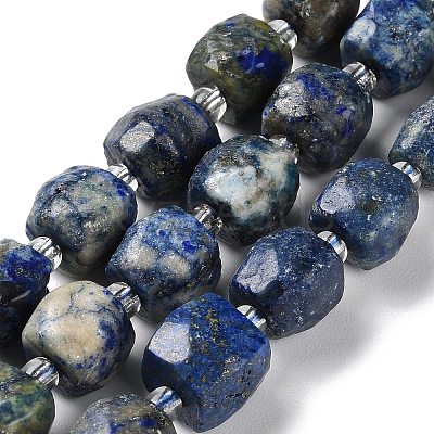 Natural Lapis Lazuli Beads Strands G-B065-A03-1