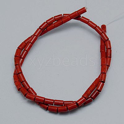 Synthetic Turquoise Beads Strands X-TURQ-G120-5x9mm-07-1