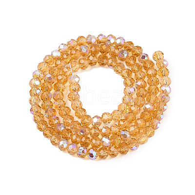 Electroplate Glass Beads Strands EGLA-A044-T4mm-L23-1