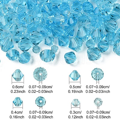 120Pcs 4 Styles Imitation Austrian Crystal Beads SWAR-YW0001-03-1