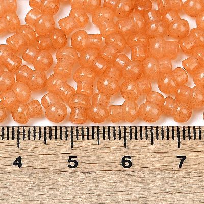 Transparent Colours Glass Seed Beads SEED-R001-01R-1