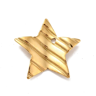 304 Stainless Steel Pendants STAS-D187-03G-1