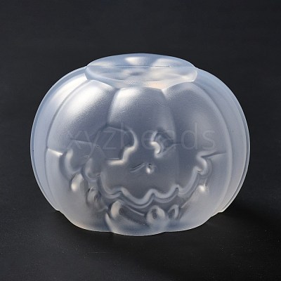 DIY Halloween Pumpkin Jack-O'-Lantern Candle Silicone Molds DIY-F110-03-1