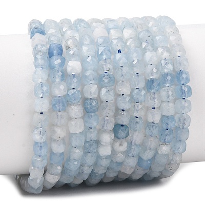 Natural Aquamarine Beads Strands G-L587-C02-01-1