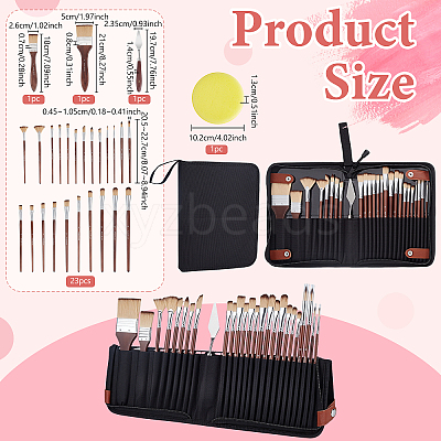 Painting Brush Sets AJEW-WH0886-59-1