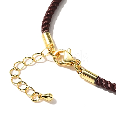 Nylon Milan Cord Necklace Making X-MAK-M028-01G-20-1