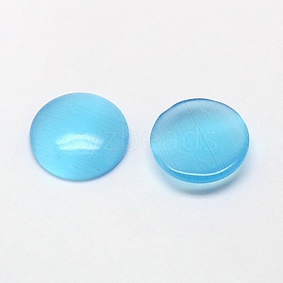 Cat Eye Cabochons CE-J002-8mm-28-1