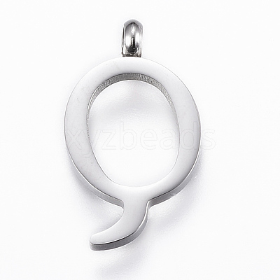 Tarnish Resistant 304 Stainless Steel Pendants STAS-F129-Q-P-1