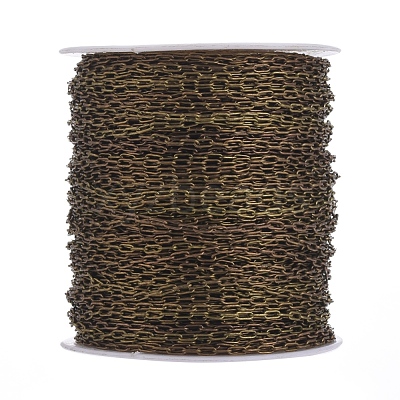 Brass Cable Chains CHC028Y-AB-1