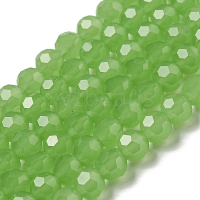 Imitation Jade Glass Beads Stands EGLA-A035-J6mm-D01-1
