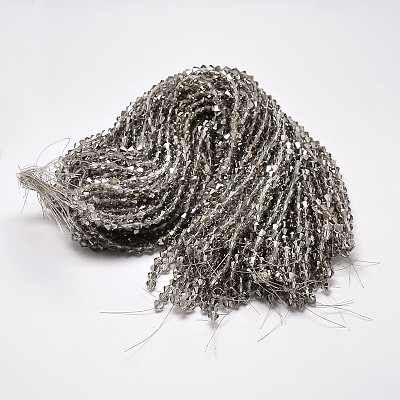 Imitate Austrian Crystal Bicone Glass Beads Strands LS-GLAA-F029-3x3mm-07-1
