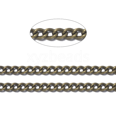 Brass Twisted Chains CHC-S096-AB-NF-1-1