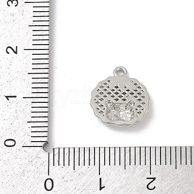 Alloy Enamel Charms PALLOY-R151-22P-1