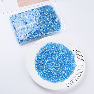 Transparent Colours Luster Glass Bugle Beads SEED-N005-001-A08-1