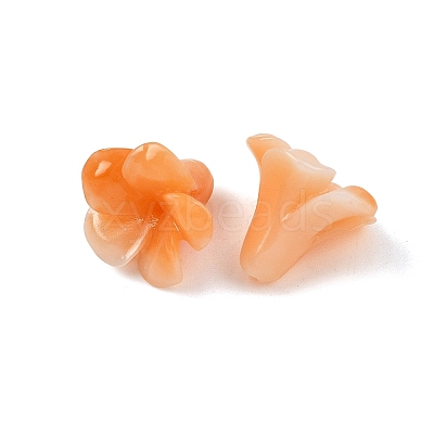 Dyed Synthetic Coral Beads GG-H001-01B-07-1