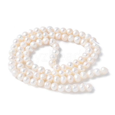 Natural Cultured Freshwater Pearl Beads Strands PEAR-I007-07N-05A-1