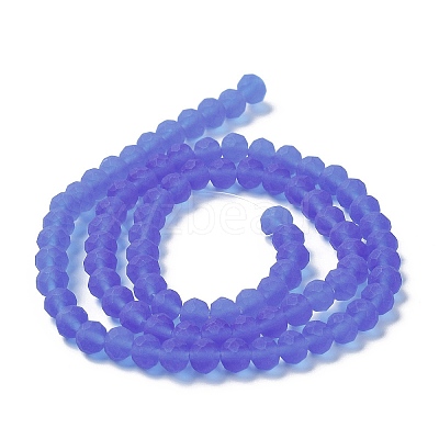 Transparent Glass Beads Strands EGLA-A034-T10mm-MD31-1