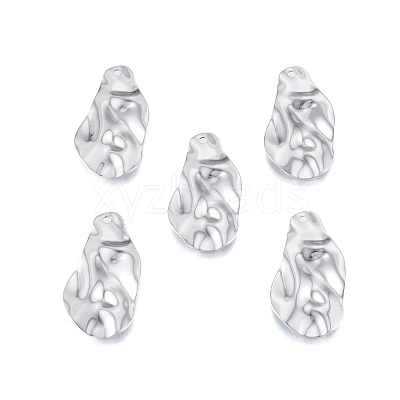 Non-Tarnish 201 Stainless Steel Pendant STAS-B027-25P-1