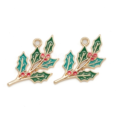 Alloy Enamel Pendants ENAM-E569-12-1