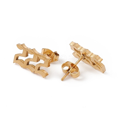 Number Earrings LS-EJEW-F286-01C-G-1